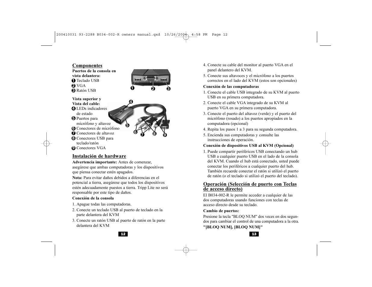 Tripp Lite B034-002-R User Manual | Page 7 / 13