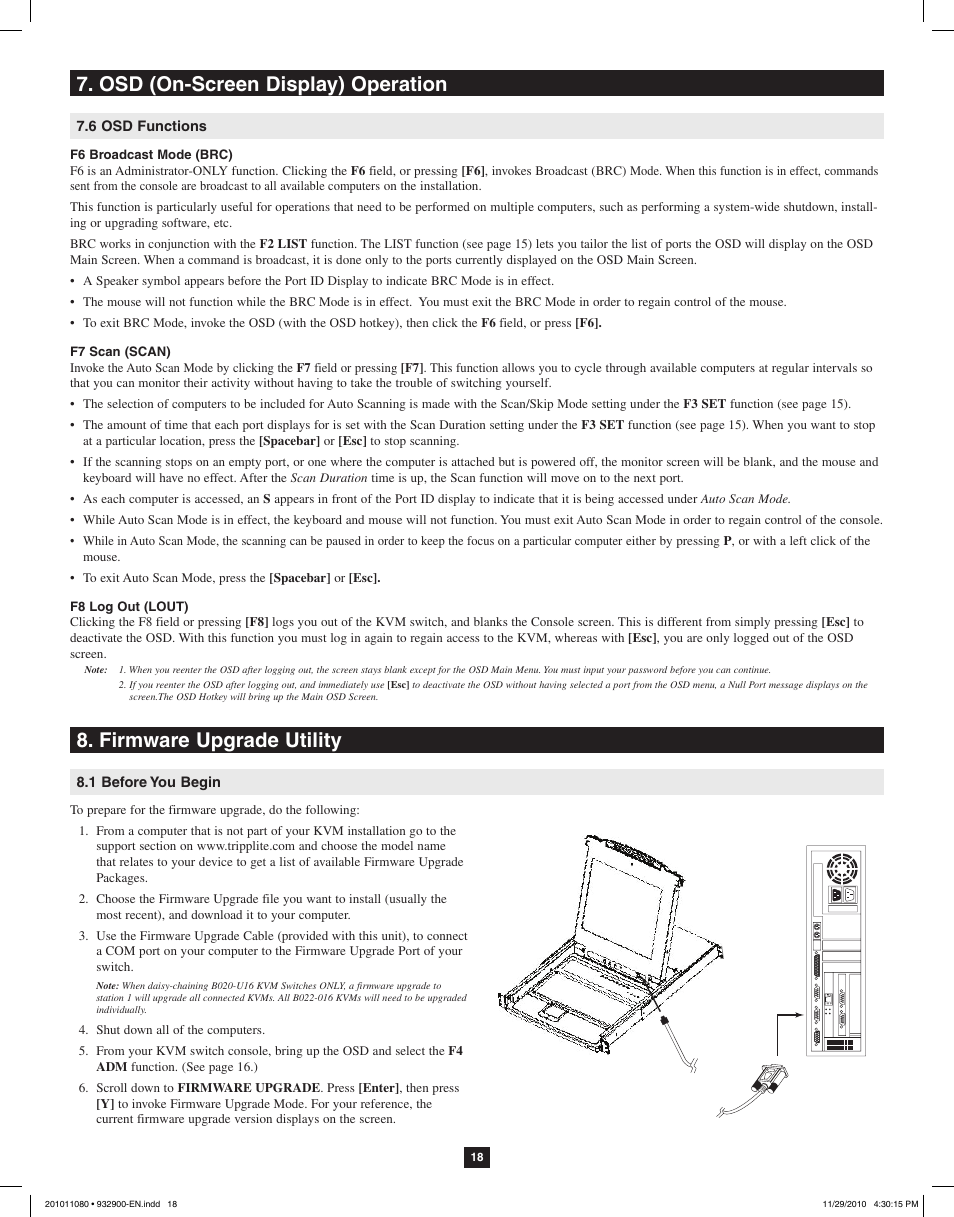 Tripp Lite RACKMOUNT B020-U16-19-K User Manual | Page 18 / 22