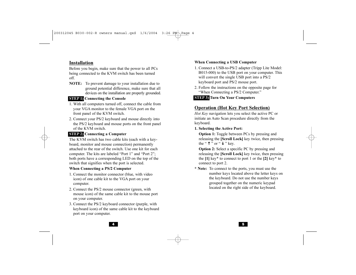 Tripp Lite B030-002-R User Manual | Page 3 / 17