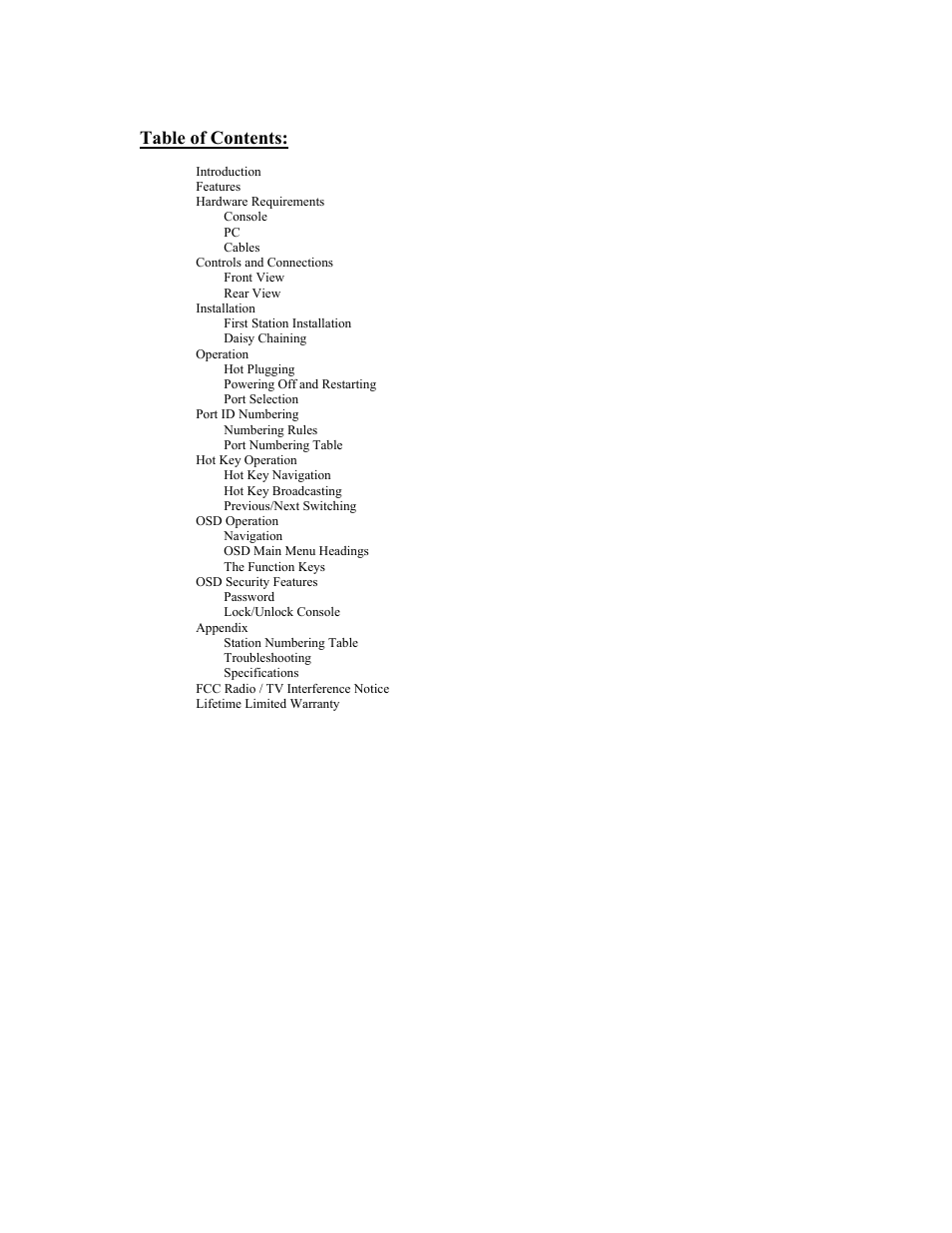 Tripp Lite KVM B005-008 User Manual | Page 2 / 45