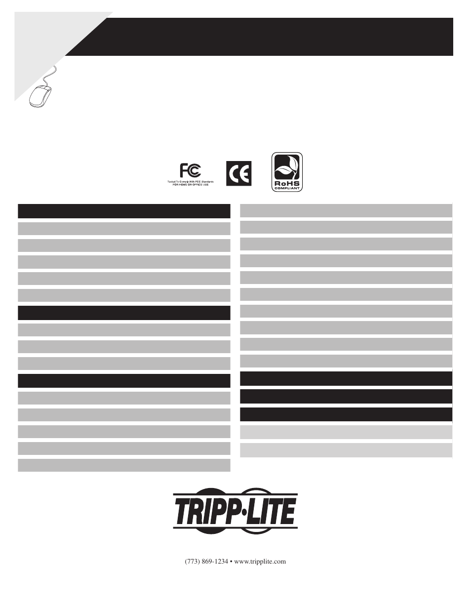 Tripp Lite B042-008 User Manual | 12 pages
