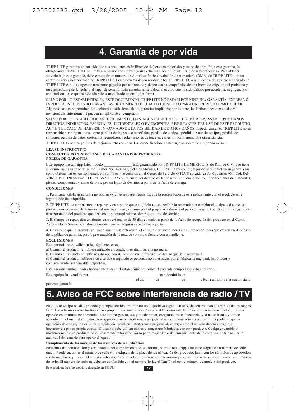 Tripp Lite U225-004-R User Manual | Page 12 / 20