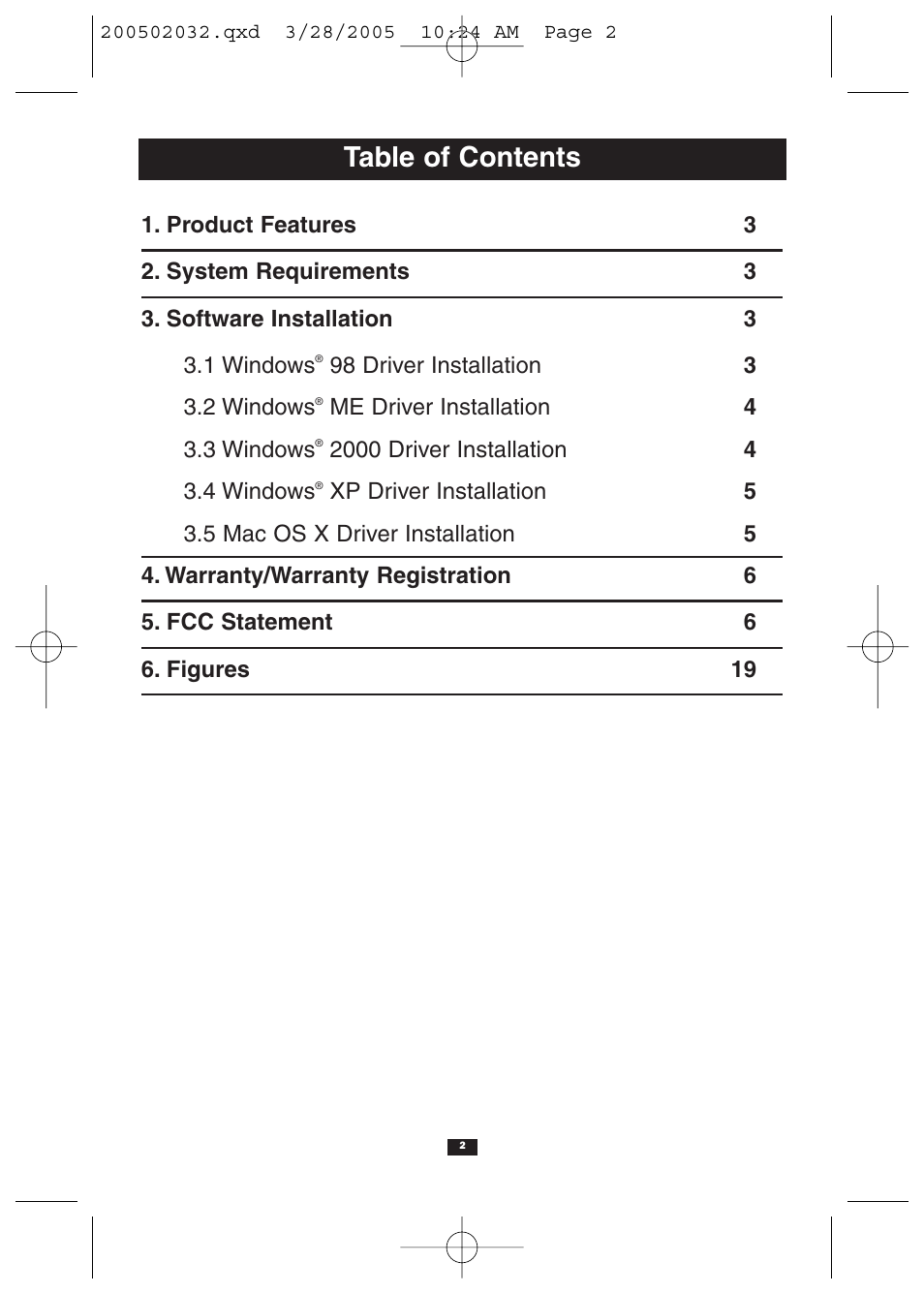 Tripp Lite U225-004-R User Manual | Page 2 / 20