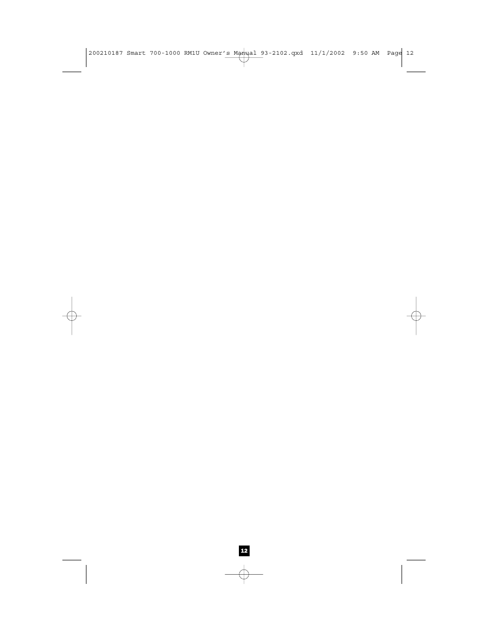 Tripp Lite 1000 VA User Manual | Page 12 / 24