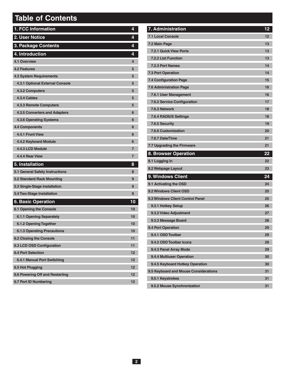 Tripp Lite B020-016-17-IP User Manual | Page 2 / 45