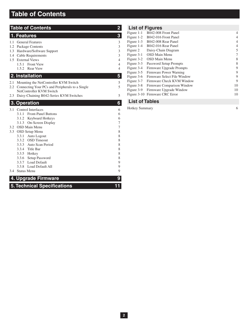 Tripp Lite B042-016 User Manual | Page 2 / 11