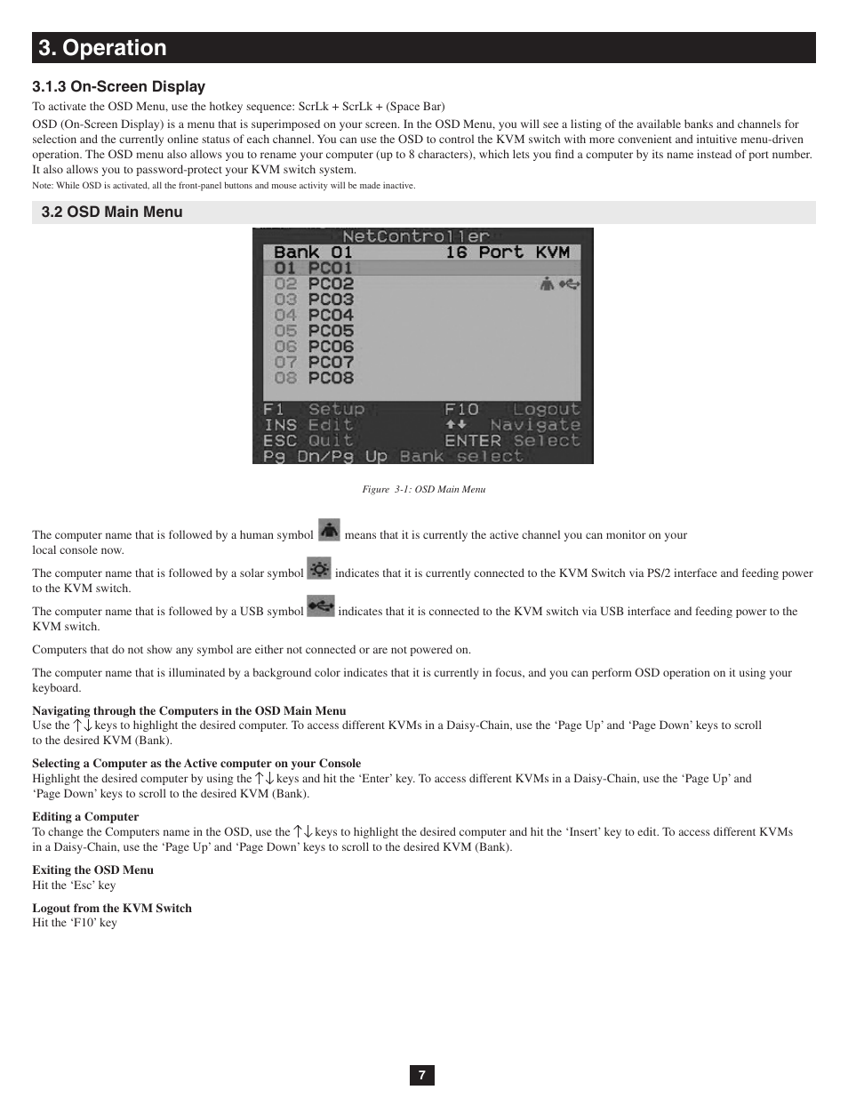 Operation | Tripp Lite B042-016 User Manual | Page 7 / 11