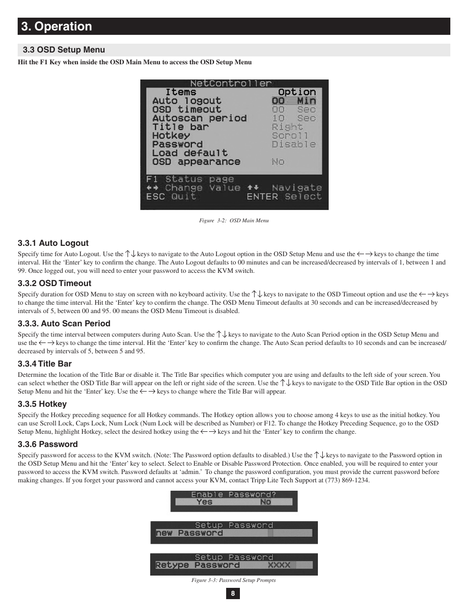 Operation | Tripp Lite B042-016 User Manual | Page 8 / 11
