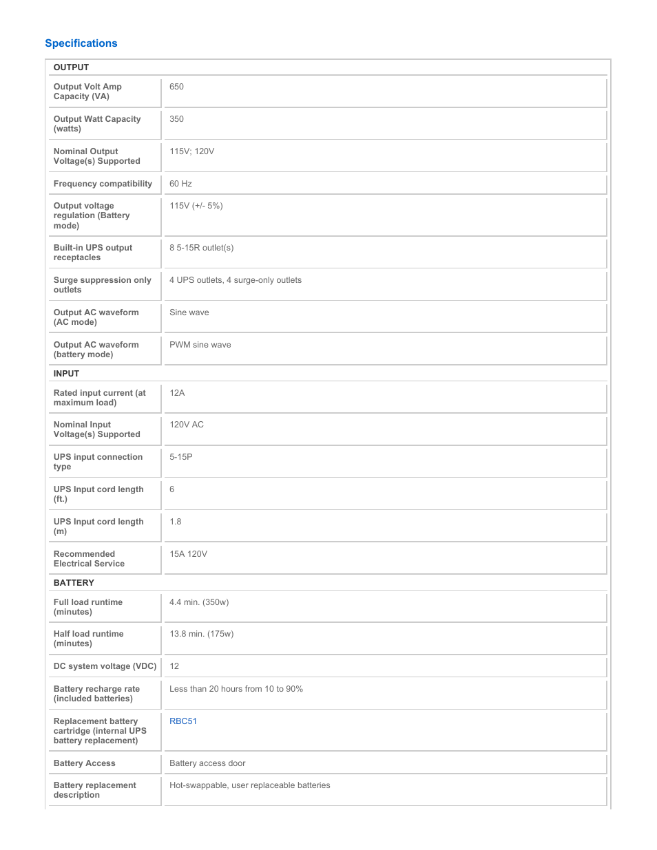 Tripp Lite OmniSmart OMNI650LCD User Manual | Page 2 / 5