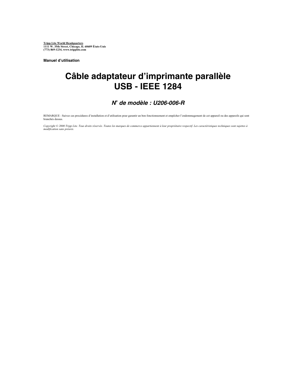 Tripp Lite U206-006-R User Manual | Page 4 / 16