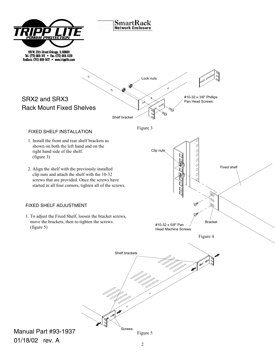 Tripp Lite SRX3 User Manual | Page 2 / 3