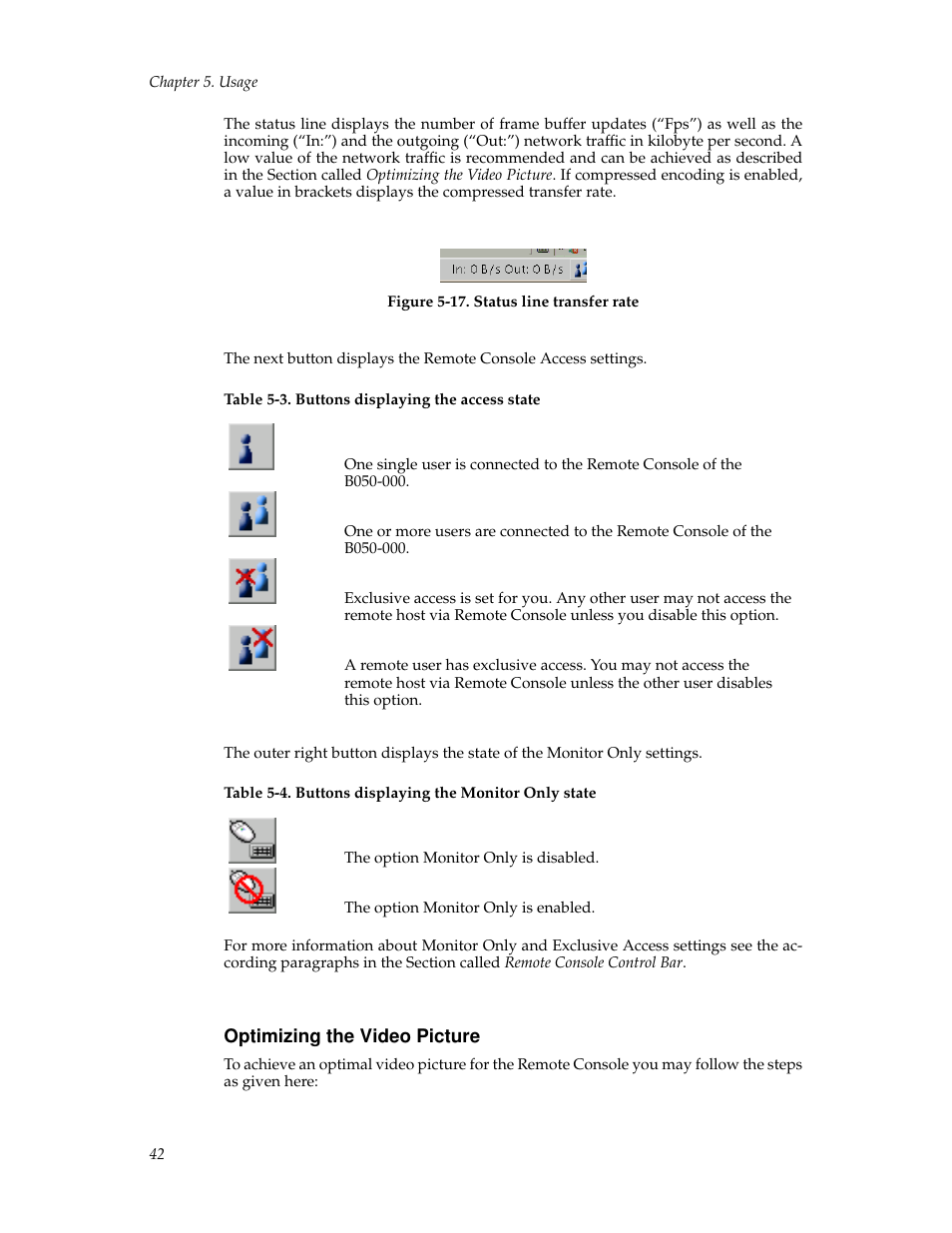 Optimizing the video picture | Tripp Lite B050-000 User Manual | Page 50 / 126