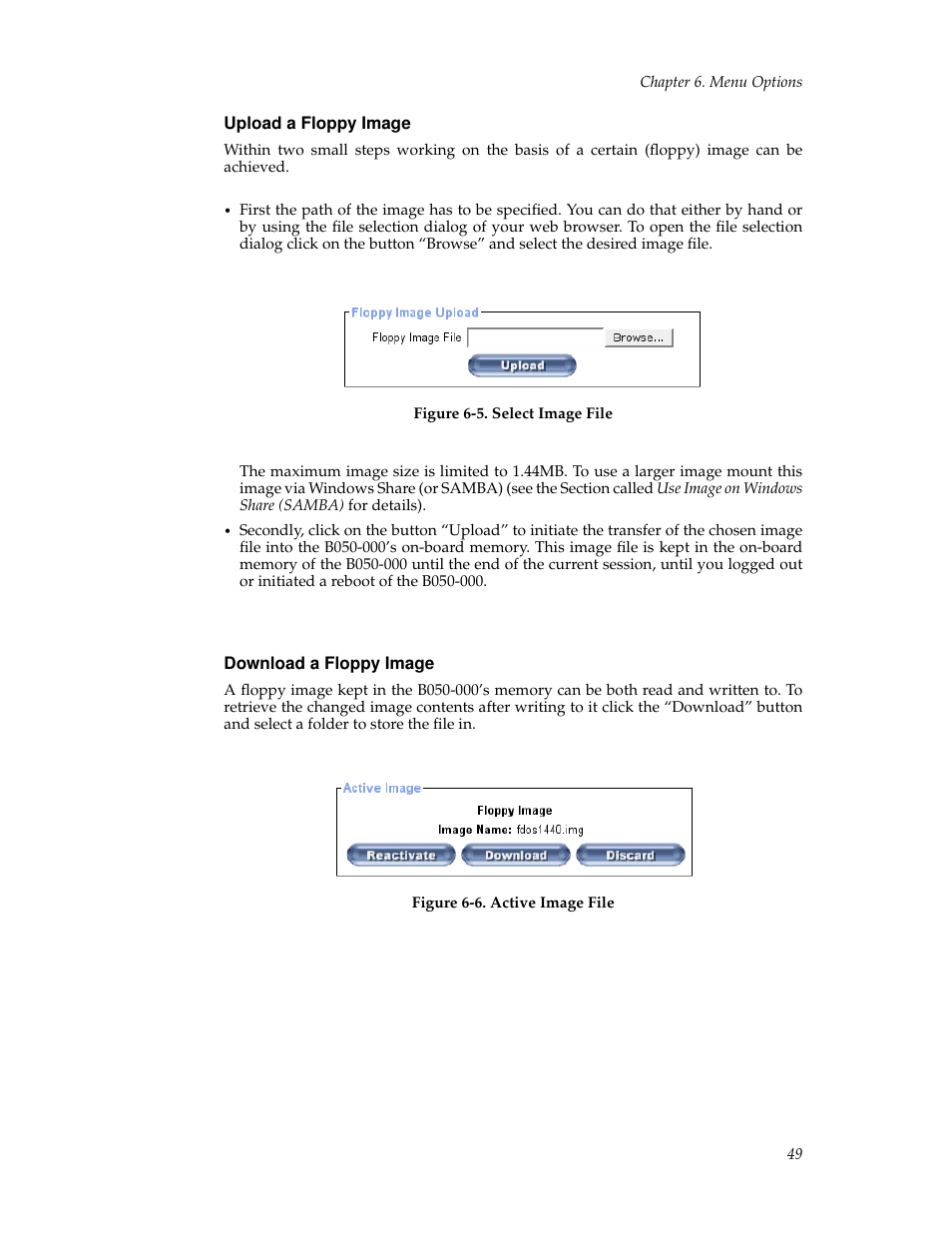 Upload a floppy image, Download a floppy image, Cd rom | Tripp Lite B050-000 User Manual | Page 57 / 126