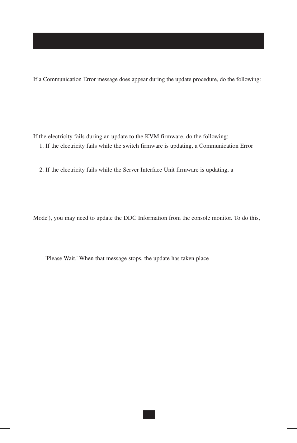 Troubleshooting | Tripp Lite NetCommander B070-008-19 User Manual | Page 22 / 24