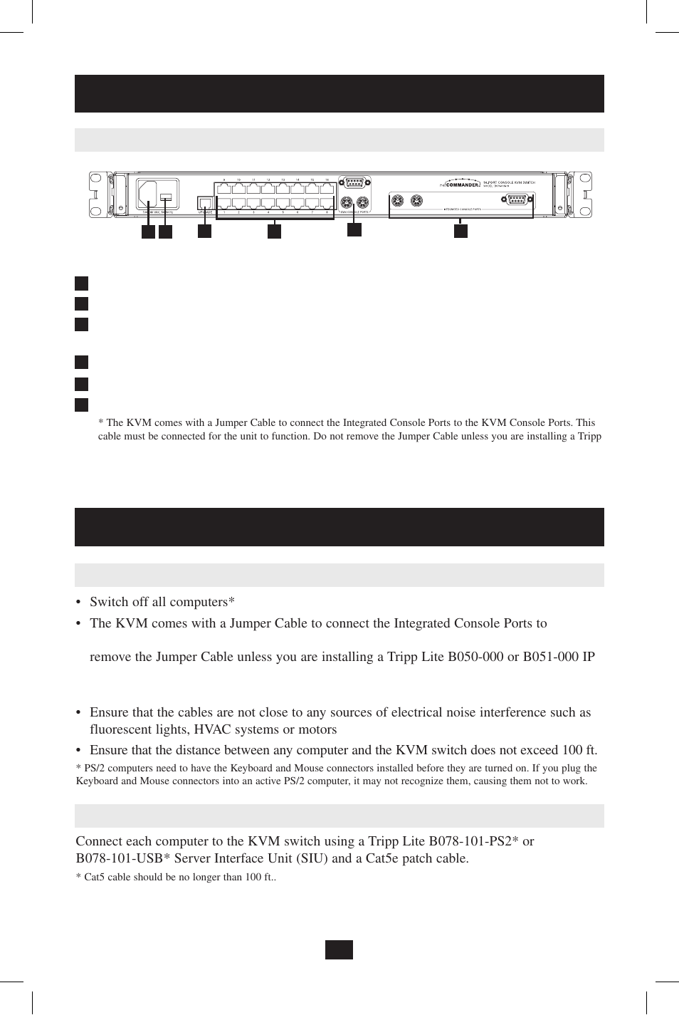 Configuration, Installation | Tripp Lite NetCommander B070-008-19 User Manual | Page 5 / 24