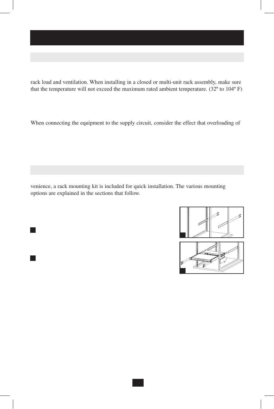 Installation | Tripp Lite NetCommander B070-008-19 User Manual | Page 8 / 24