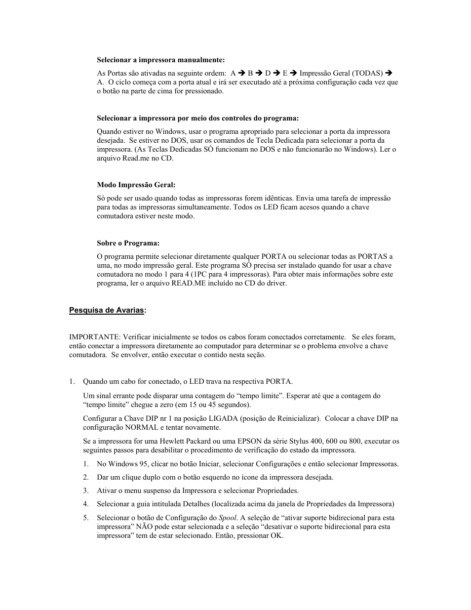 Pesquisa de avarias | Tripp Lite PARALLEL REVERSIBLE B170-004-R User Manual | Page 20 / 22