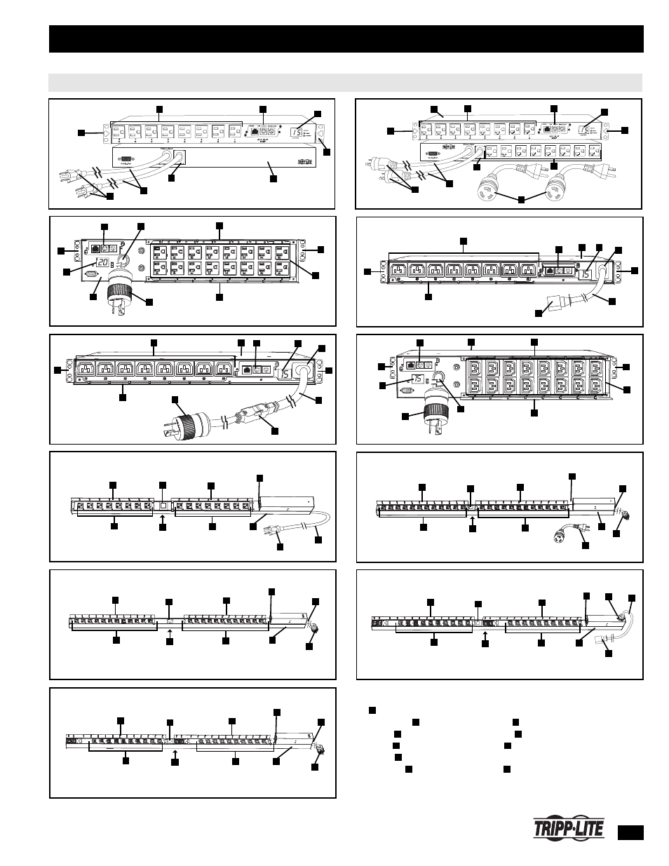 Switched pdus, Features | Tripp Lite 200803016 95-2924 User Manual | Page 7 / 8