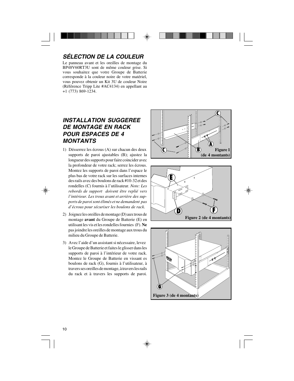 Df e | Tripp Lite BP48V60RT3U User Manual | Page 10 / 12