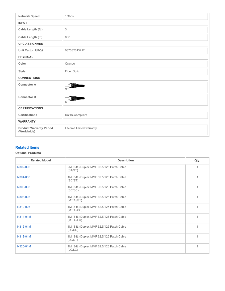 Tripp Lite 302-003 User Manual | Page 2 / 3
