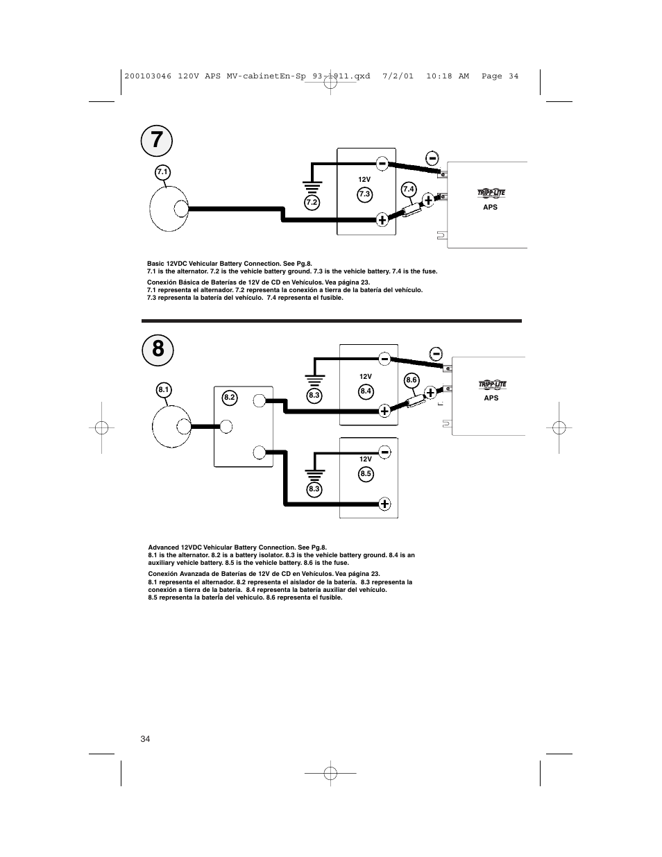 Tripp Lite APS PowerVerter User Manual | Page 34 / 36