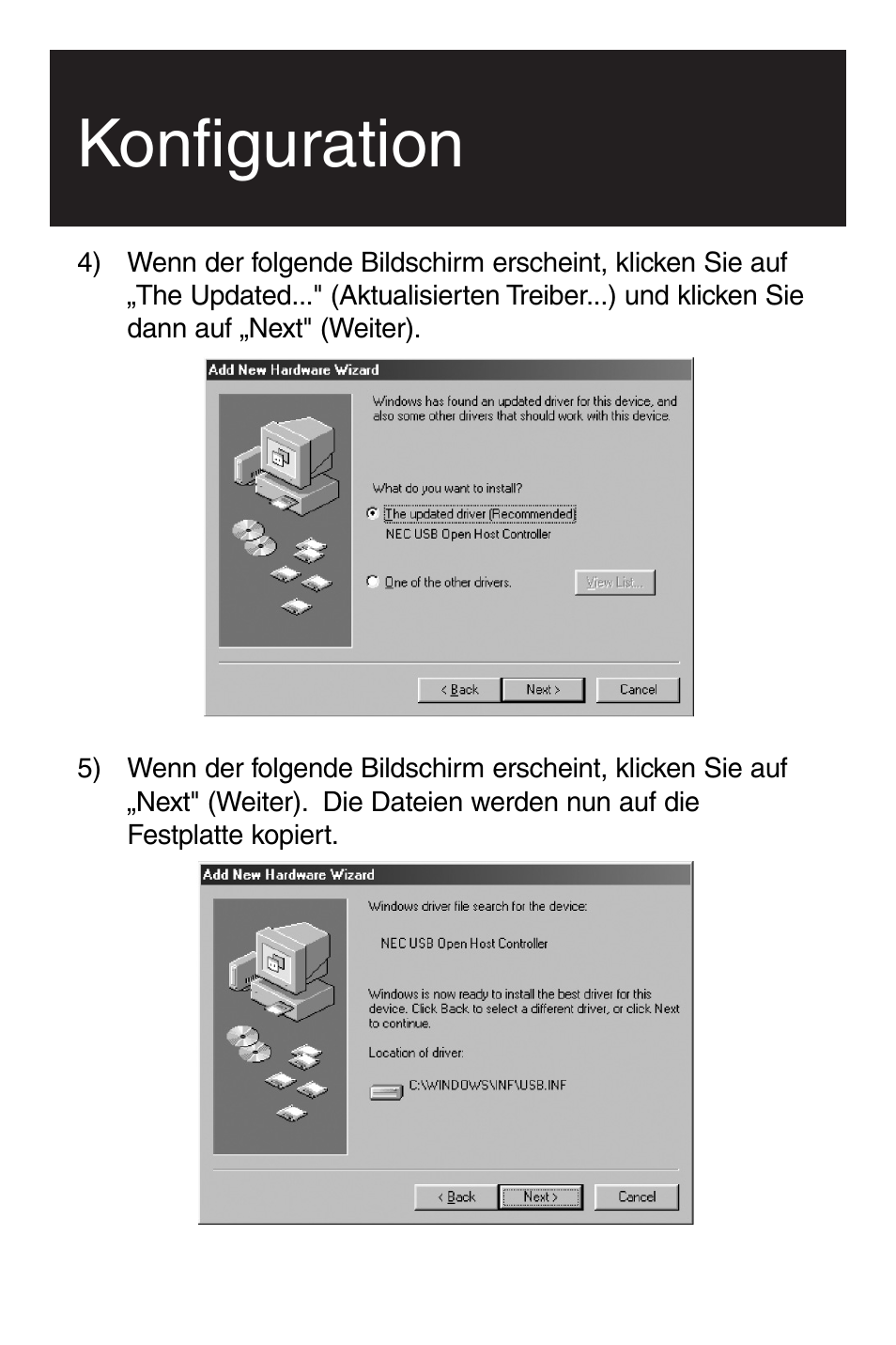 Konfiguration | Tripp Lite U234-005-R User Manual | Page 43 / 60