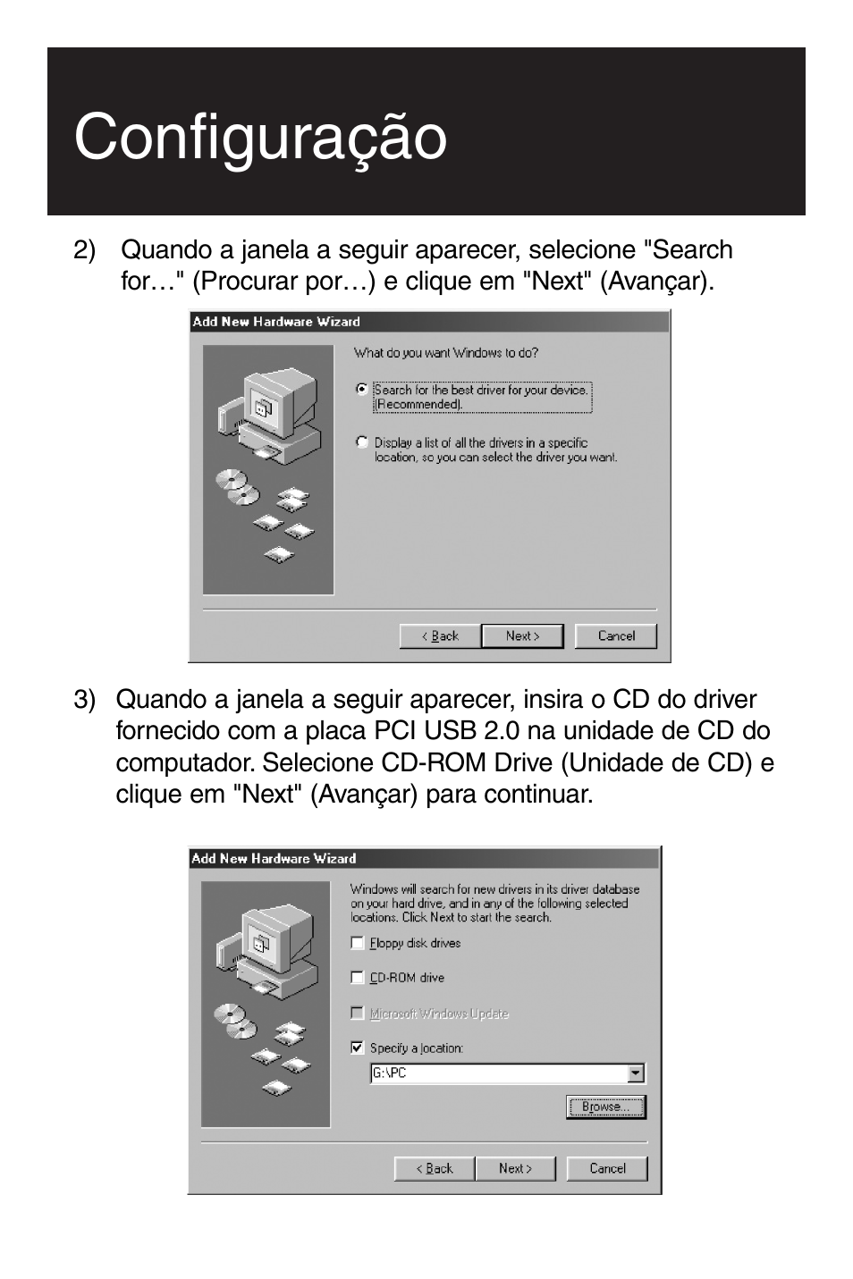 Configuração | Tripp Lite U234-005-R User Manual | Page 54 / 60