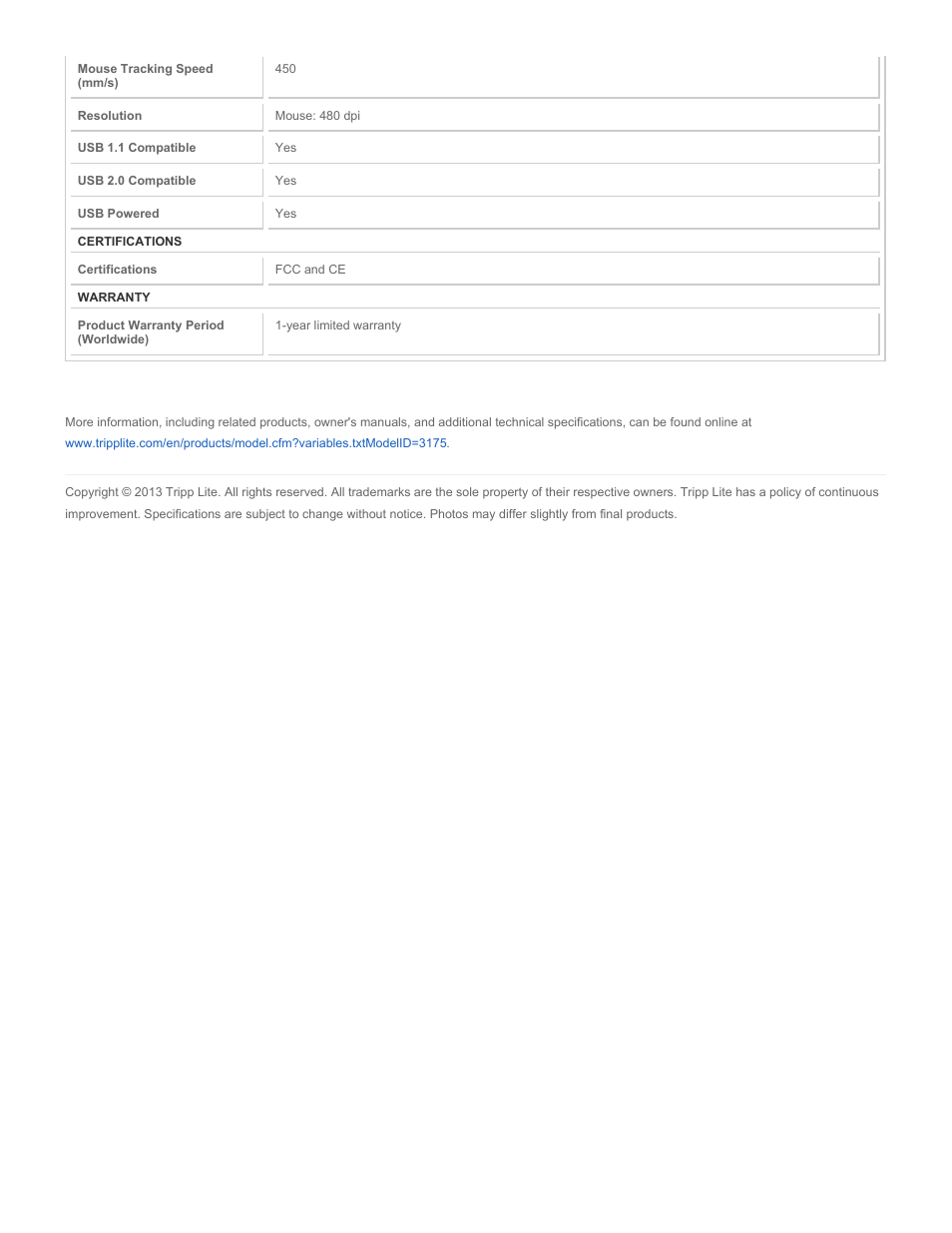 Tripp Lite PK3020KB User Manual | Page 2 / 2