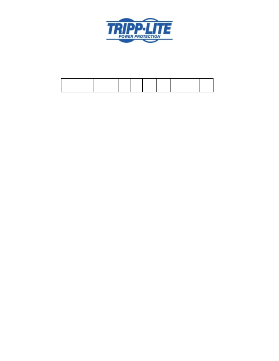Tripp Lite OmniSmart OMNI300NAFTA User Manual | 1 page