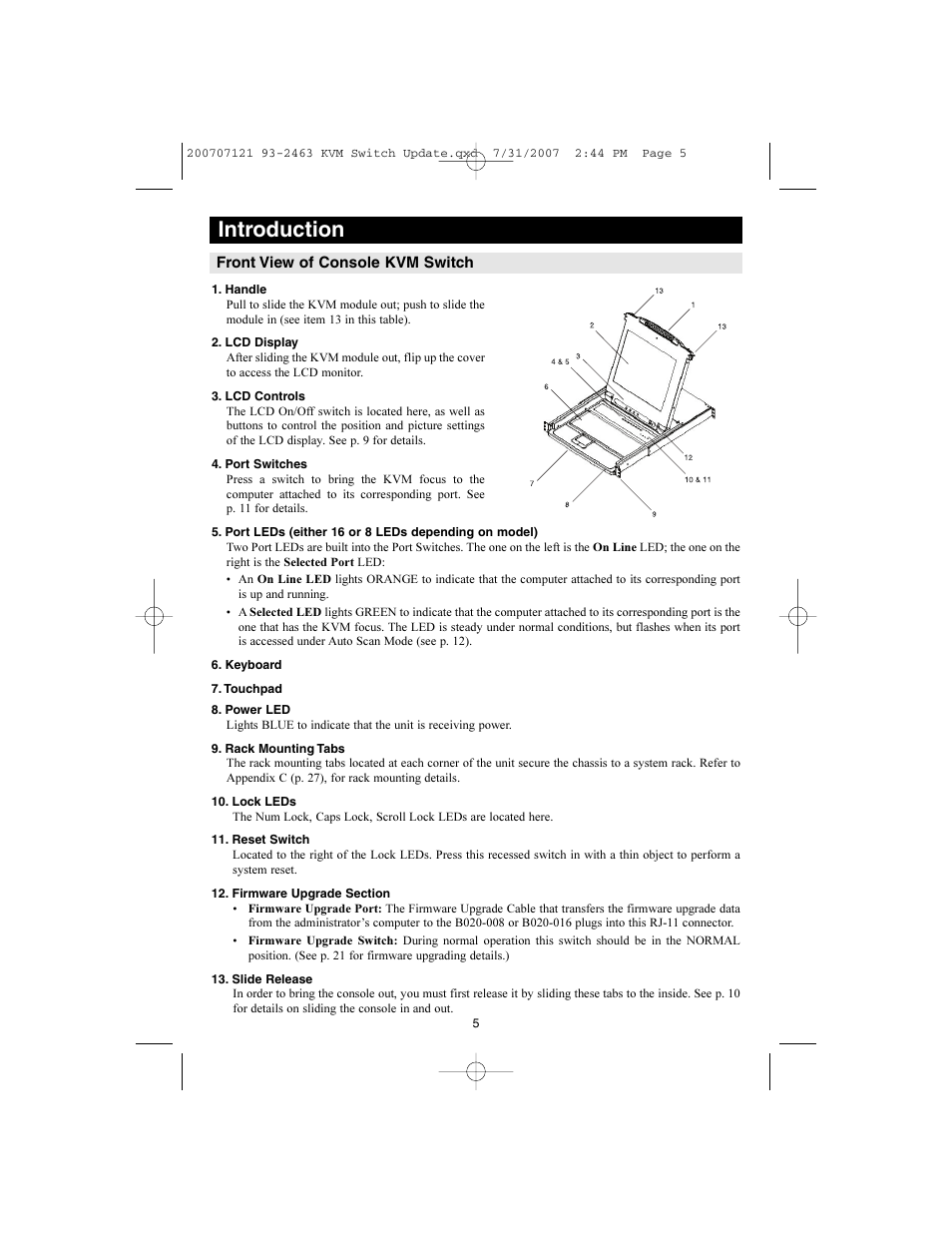 Introduction | Tripp Lite B022-016 User Manual | Page 5 / 28