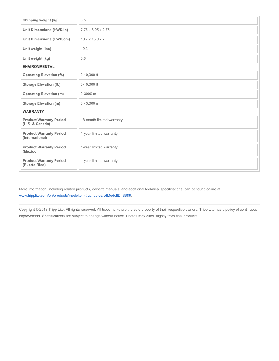 Tripp Lite UPS Replacement Battery Cartridge RBC24-SUTWR User Manual | Page 2 / 2
