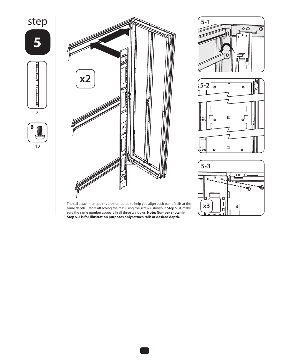 Step | Tripp Lite SmartRack SR48UBEXPKD User Manual | Page 5 / 8