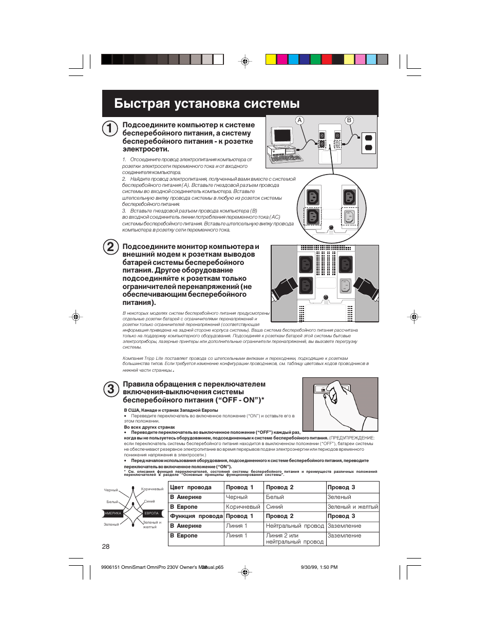 Шопн½ьроп½кл¿з½оеопвйш | Tripp Lite OMNIPRO User Manual | Page 28 / 32