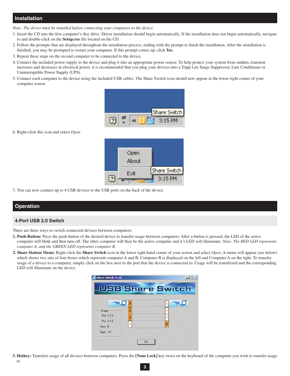 Tripp Lite U230-204-R User Manual | Page 3 / 5