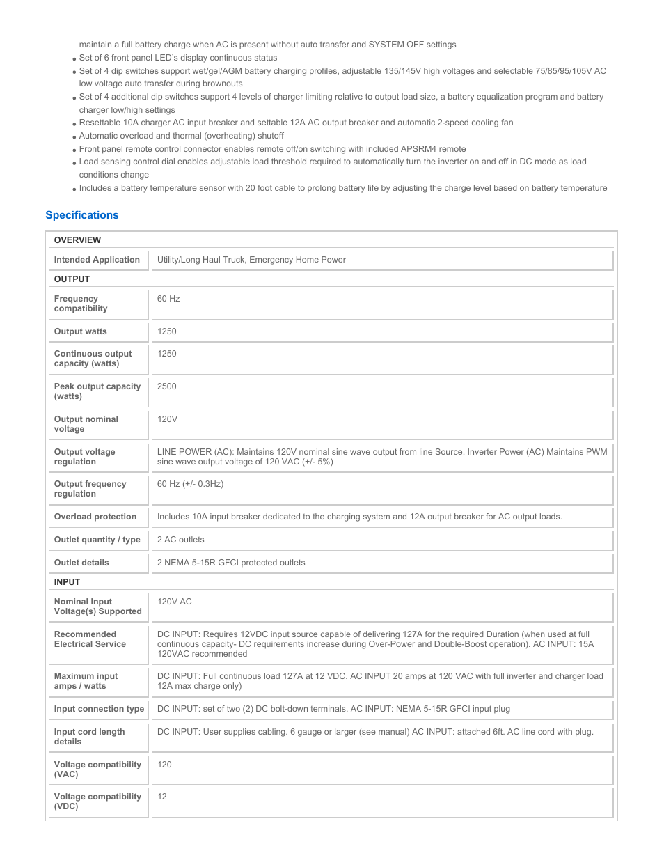 Tripp Lite UT1250UL User Manual | Page 2 / 4