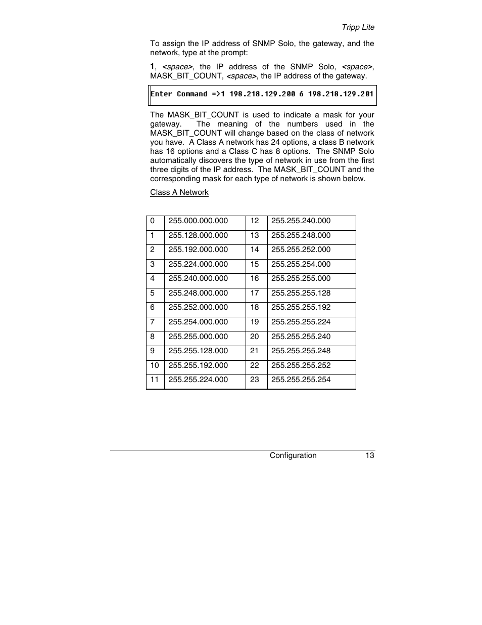 Tripp Lite SNMP Solo MT-SE-37/02 User Manual | Page 19 / 44