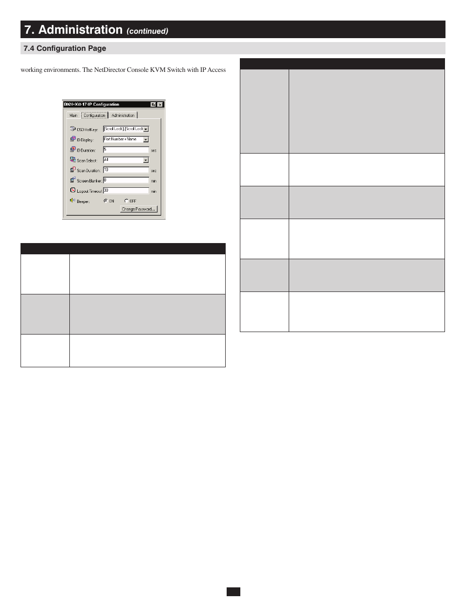 Administration | Tripp Lite 932845 User Manual | Page 15 / 45