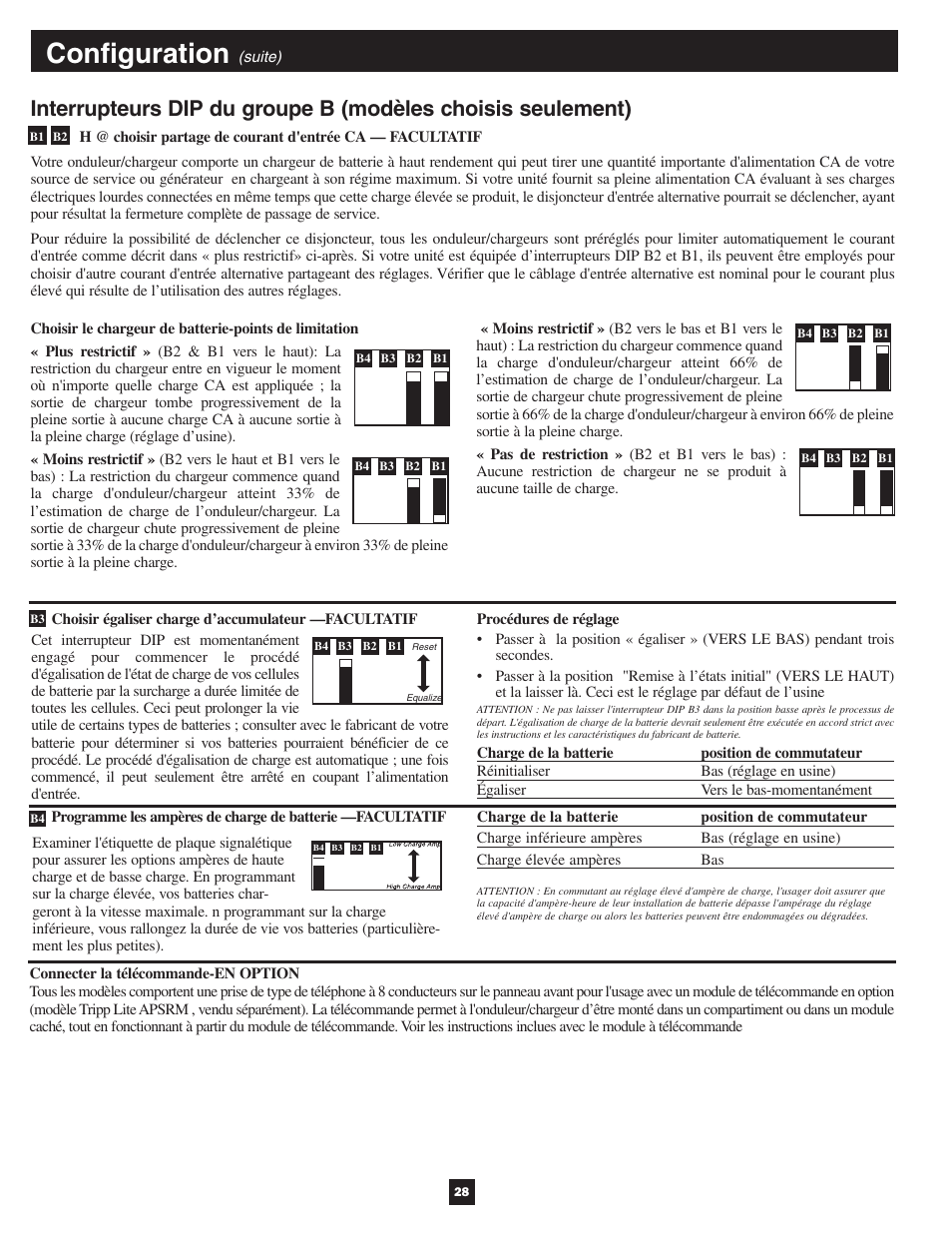 Configuration | Tripp Lite APSX User Manual | Page 28 / 45