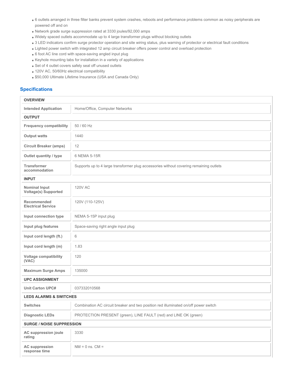 Tripp Lite ISOTEL6ULTRA User Manual | Page 2 / 4