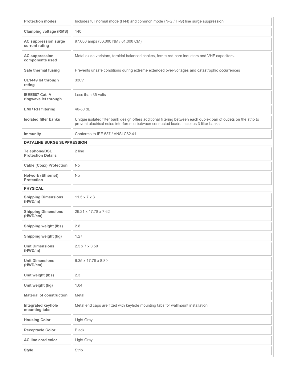 Tripp Lite ISOTEL6ULTRA User Manual | Page 3 / 4
