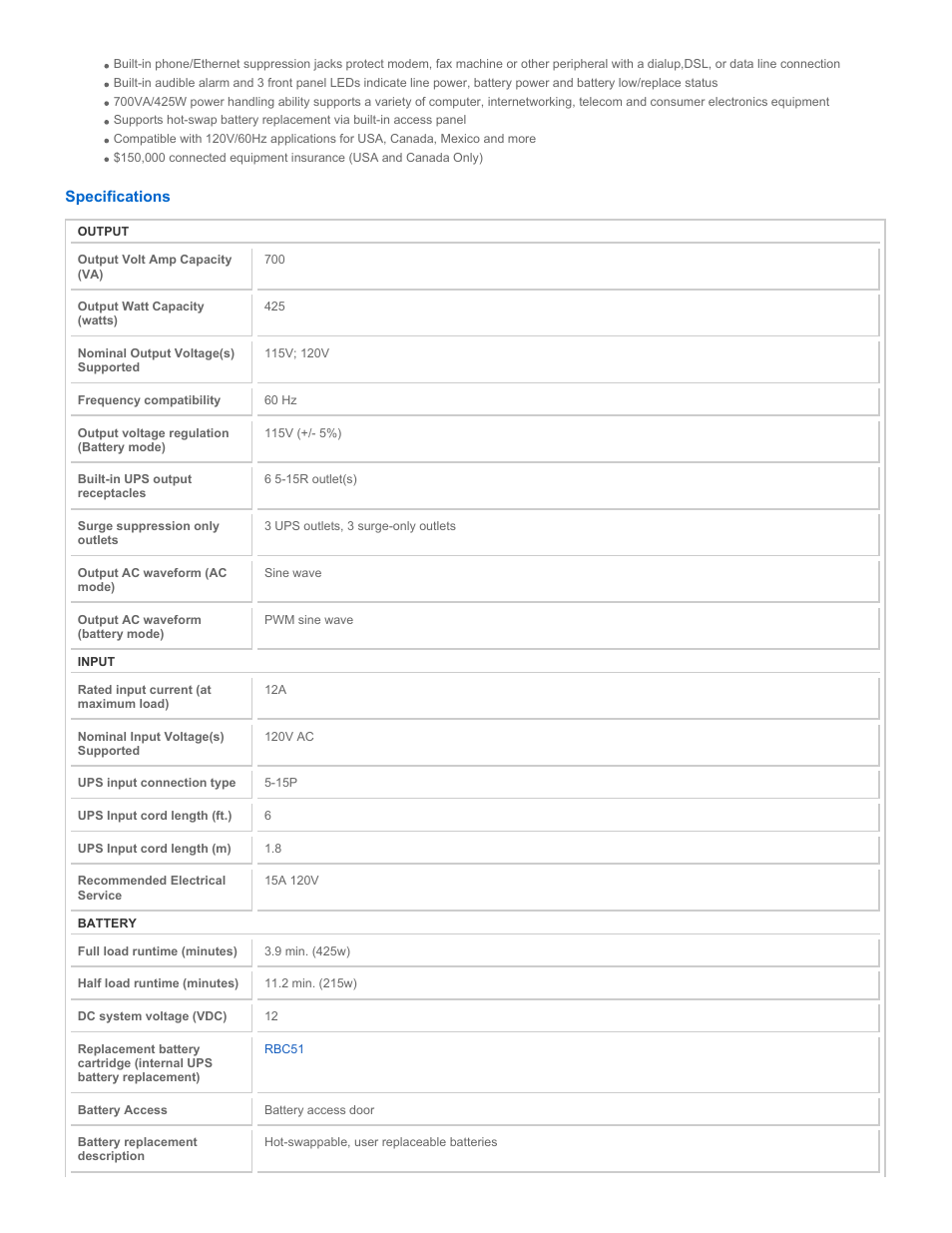 Tripp Lite 700 User Manual | Page 2 / 5