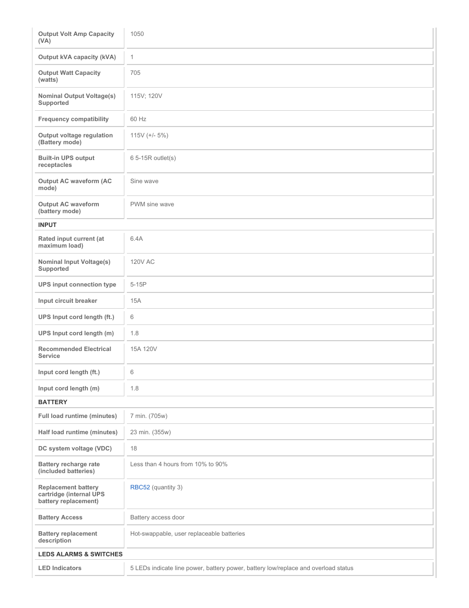 Tripp Lite BCPRO1050 User Manual | Page 2 / 5