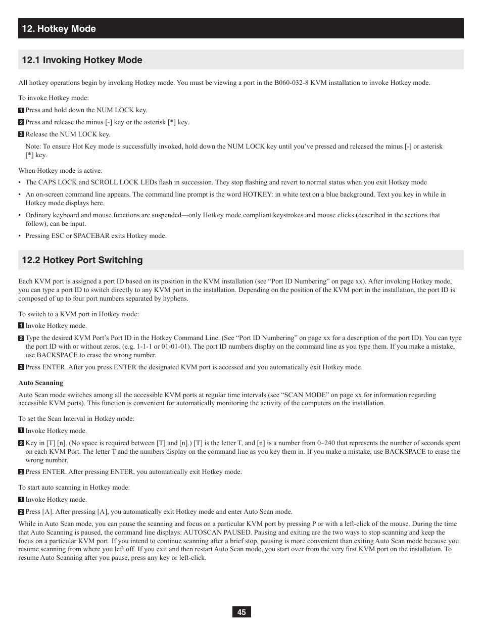 Tripp Lite NetDirector B060-032-8 User Manual | Page 45 / 49