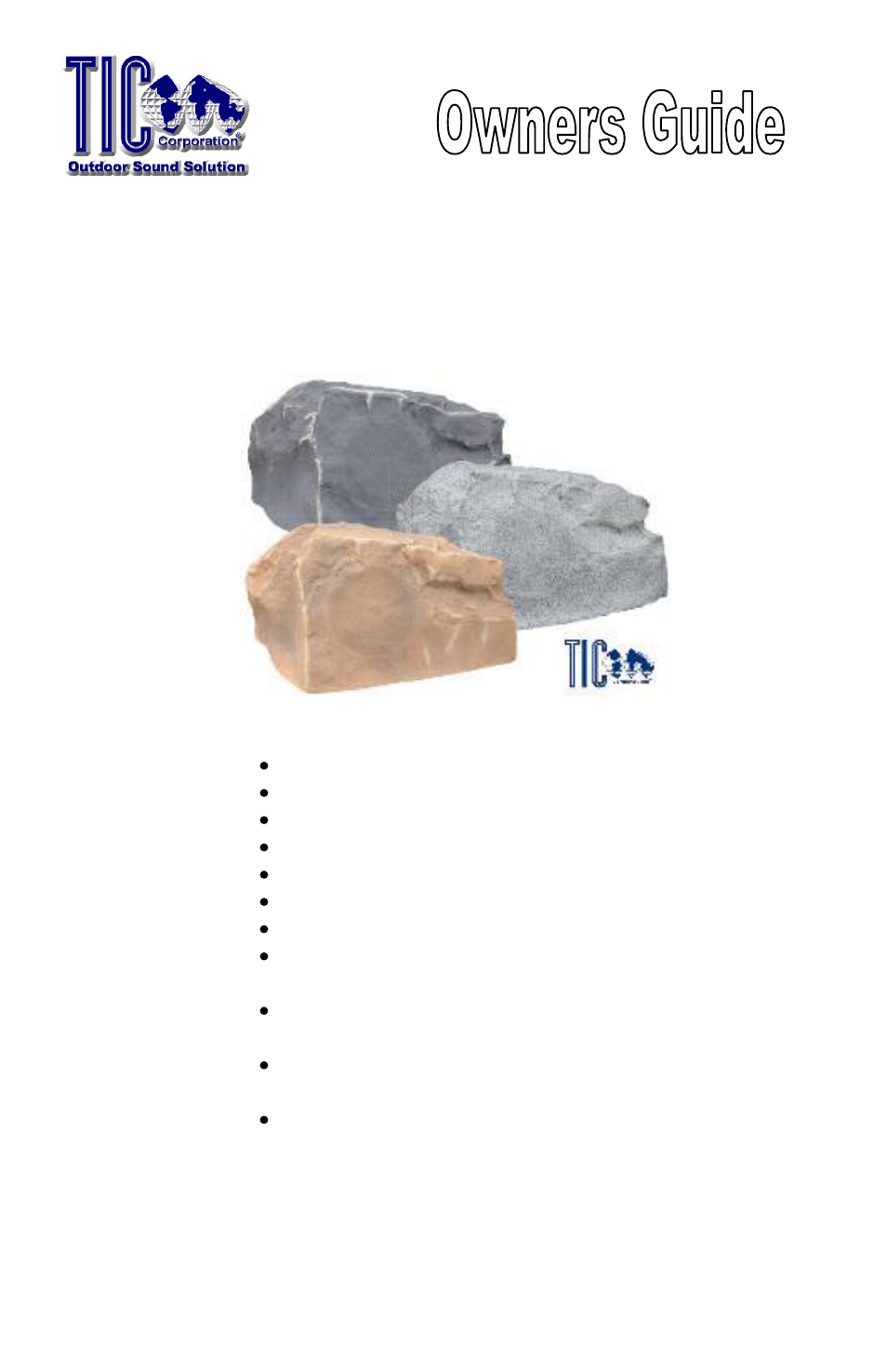 TIC TFS12 User Manual | 10 pages