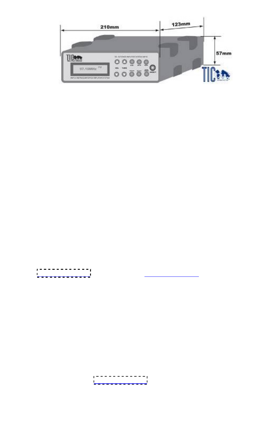 TIC AMP10 User Manual | Page 9 / 12