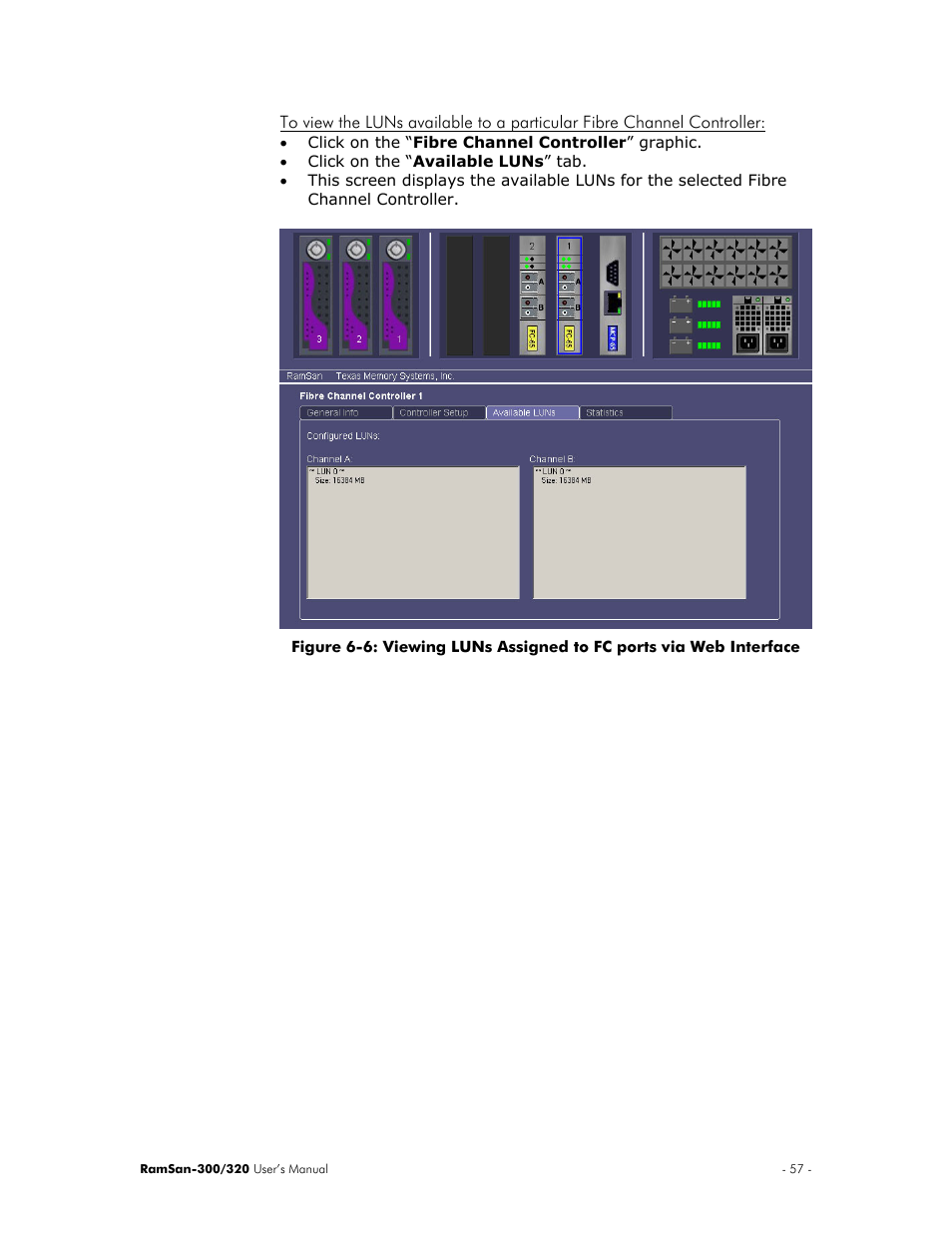 Texas Memory Systems RamSan-300/320 User Manual | Page 61 / 90