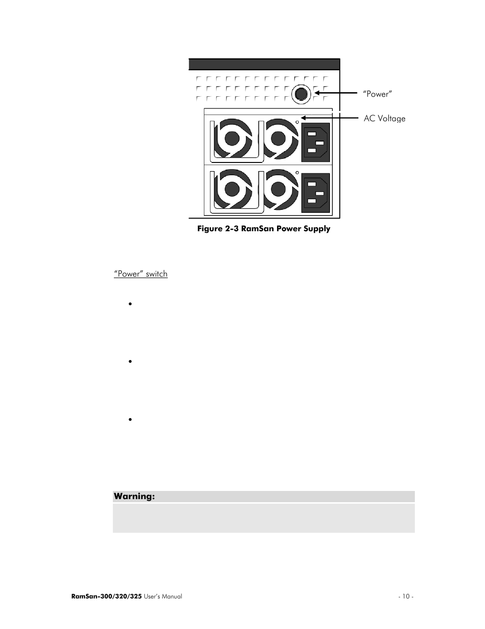 Texas Memory Systems 325 User Manual | Page 14 / 122