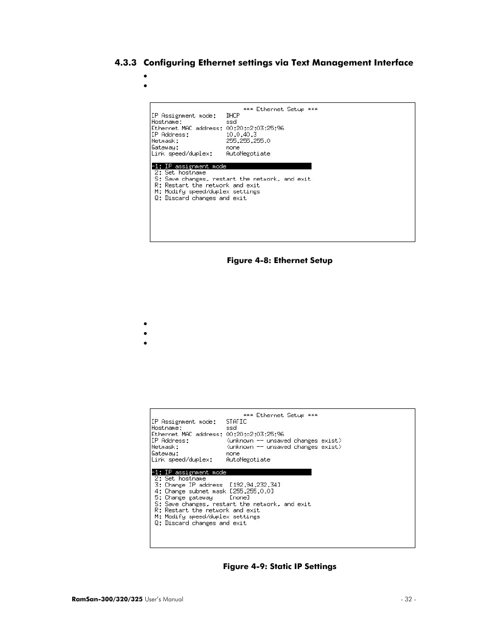 Texas Memory Systems 325 User Manual | Page 36 / 122