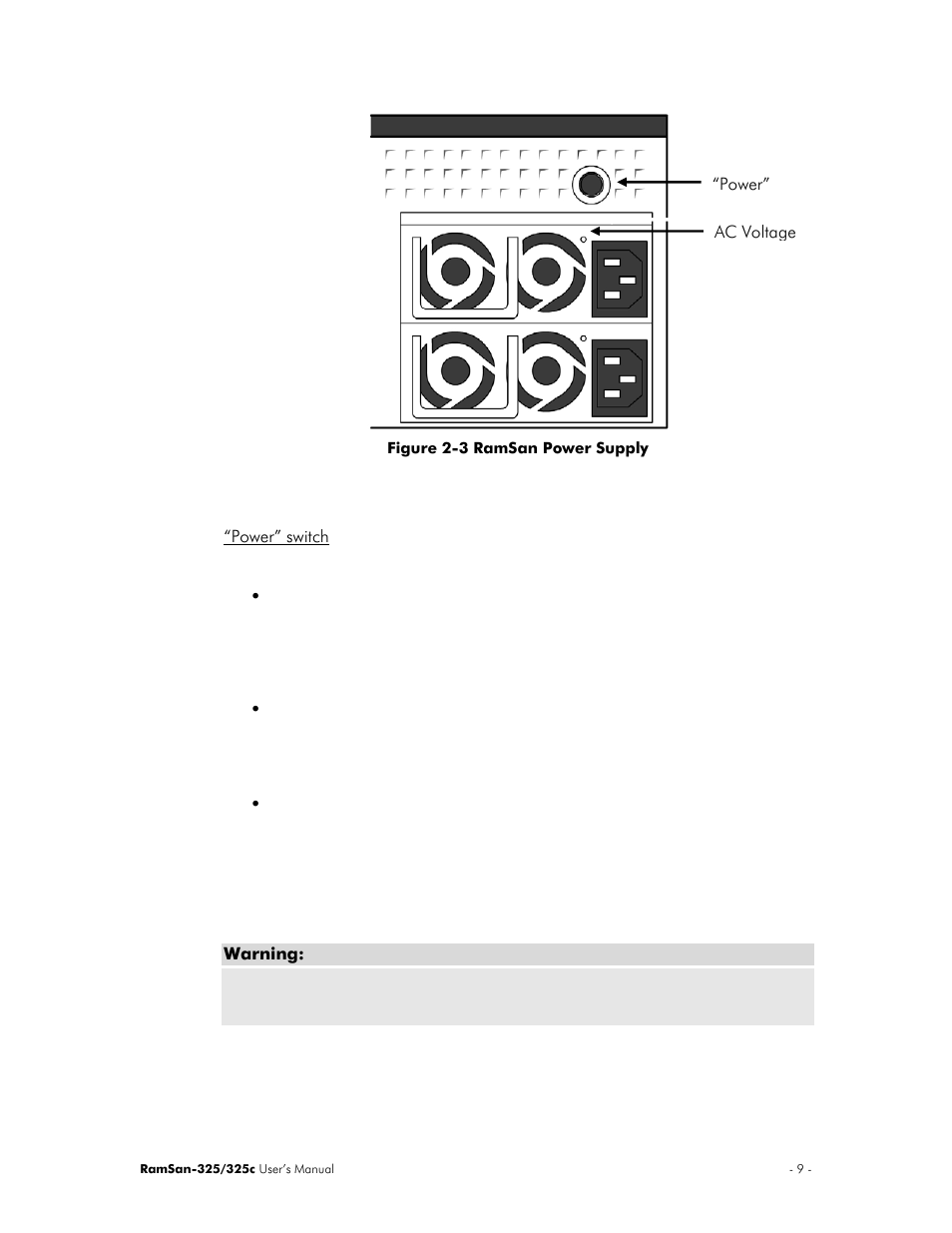 Texas Memory Systems RamSan-325/325c User Manual | Page 13 / 121