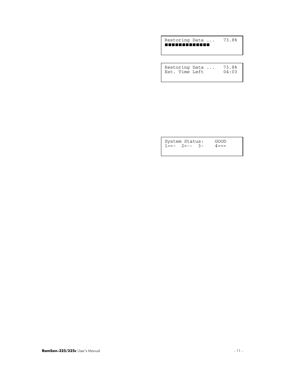 Texas Memory Systems RamSan-325/325c User Manual | Page 15 / 121
